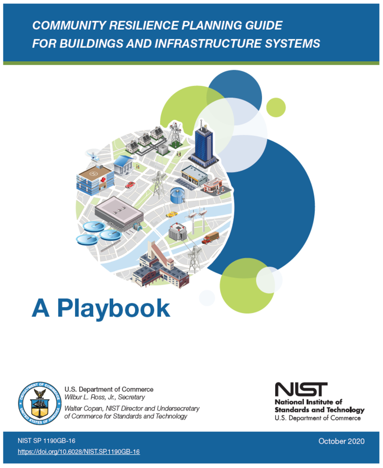 Nist Community Resilience Planning Guide Playbook Cover
